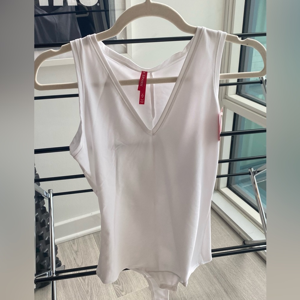 NWT spanx bodysuit in white size small